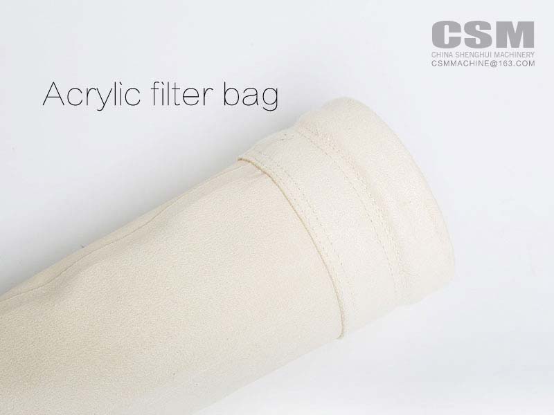 Acrylic filter bag